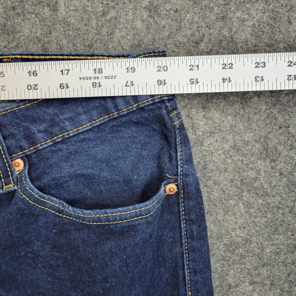 Levis 505 Jeans Mens 42x30 Blue Denim Red Tab Y2k Streetwear Americana Weekend - Picture 7 of 12